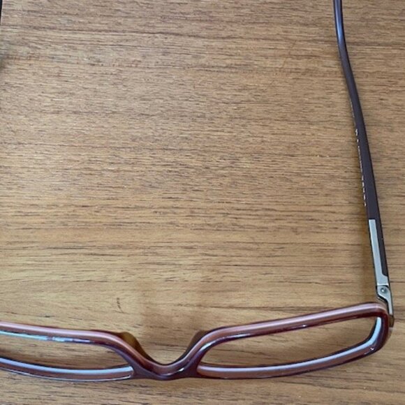 PRADA EYEGLASSES FRAMES  VPR 17G 52[]16 7O1-1O1 135 + PRADA CASE Barely Used - Picture 5 of 16